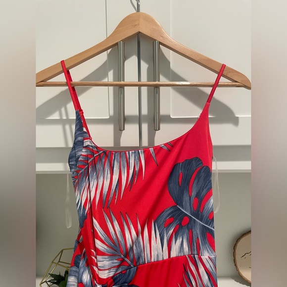 Windsor Tropical Maxi Slit Dress - Picture 3 of 12